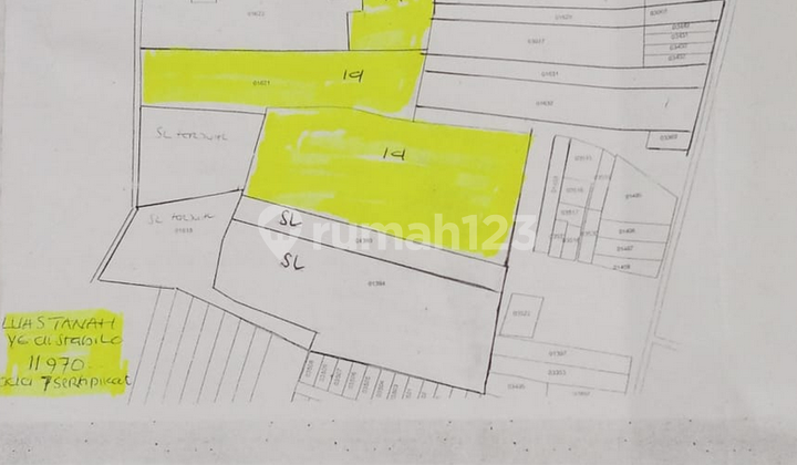 Land with Zero Area Accessible from Gresik Main Road Land with Zero Area Accessible from Gresik Main Road