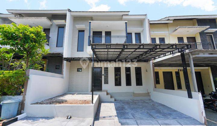 Rumah Semi Furnished LT 105 Bisa Nego 15 menit ke Mall Pesona Square J17637