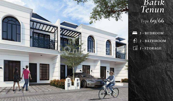 Rumah 2 Lt Carport Luas dekat Mal Ciputra Cibubur Dibantu KPR J-29106 1