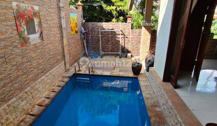 House With Swimming Pool For Lease In Kerobokan 1