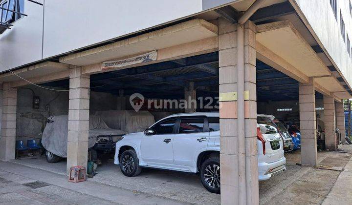 DIJUAL CEPAT BANGUNAN BENGKEL MOBIL  4 LANTAI DI JL. RAYA PLP CURUG 