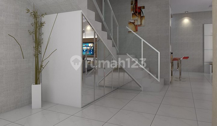 O DIJUAL RUMAH FURNISH 2 LT TAMAN SEMANAN INDAH,JAKBAR