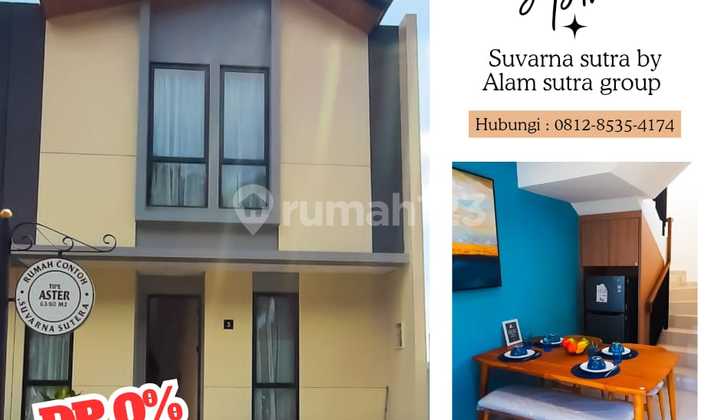 Dijual Rumah 2 Lantai Tanpa Dp. Free Bphtb Dan Ajb. Ready Stok