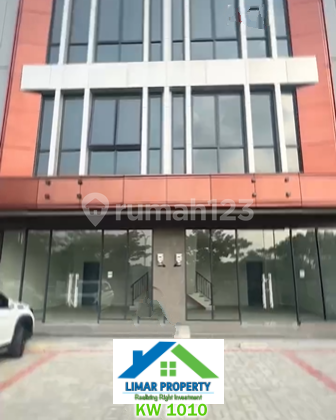 For Rent 2 Three-Story Shophouses Near Kota Wisata Cibubur Toll Access