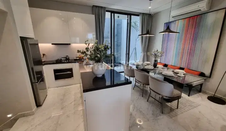 Heron merupakan rumah baru dengan konsep split level 2.5 lantai 4