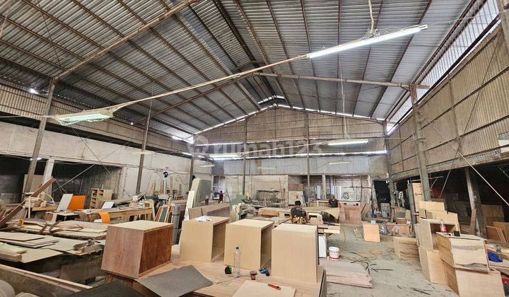  Peluang Langka Gudang Dijual Tanah Bangunan Ex Workshop  1