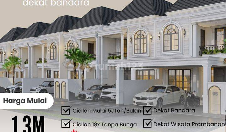 Rumah Mewah 2 Lantai Dekat Prambanan Free Ac 1