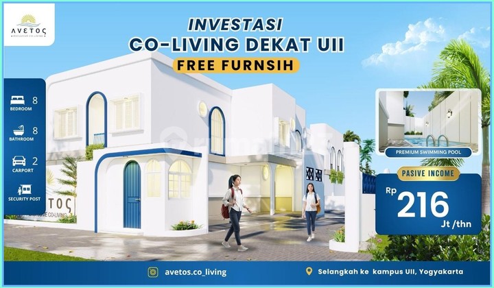 Rumah Kost Jogja Sertifikat SHM Dekat Kampus Uii Jakal Rumah Kost Jogja Sertifikat SHM Dekat Kampus Uii Jakal