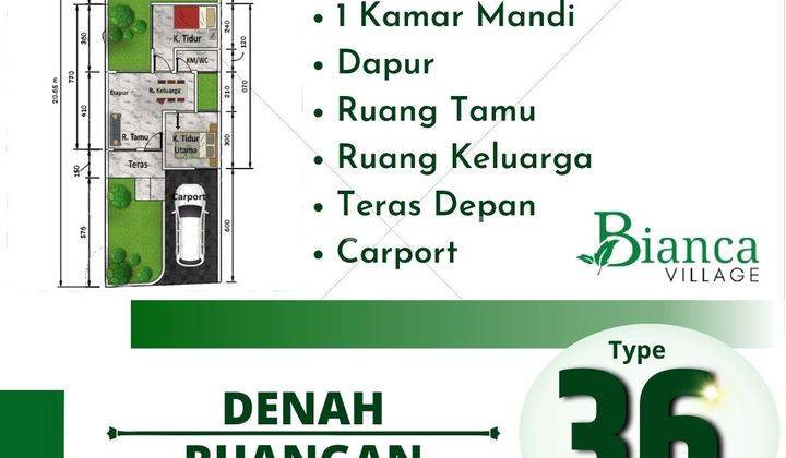 Rumah Dijual Dekat Godean Akses Jalan Aspal  1