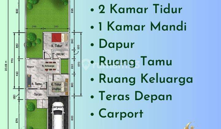 Rumah Minimalis Moyudan SHM Ready Siap Bangun 2