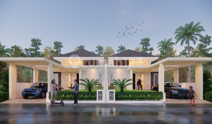 Rumah Modern Siap Bangun Legalitas SHM di Moyudan Jogja 9
