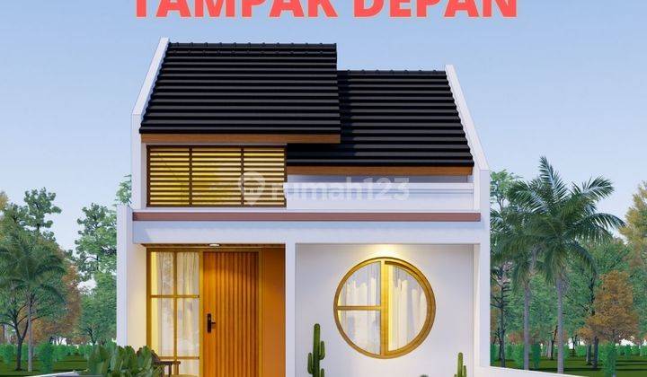Rumah 200 Jutaan di Jogja Gaya Jepang 1