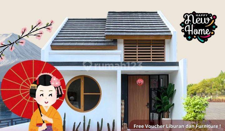 Banting Hard Rumah Minimalis Gaya Jepang Hanya 3OOJutaan  1