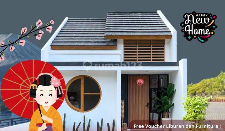 Rumah Murah Konsep Jepang Kekinian Wates Area 1