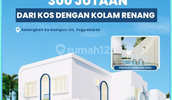Dijual Kost Eksklusif Yogyakarta Ngaglik SHM IMB Barat Kampus Ull