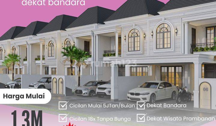 Rumah Mewah Prambanan Bisa Kpr Hanta 1,3M Private Pool  1