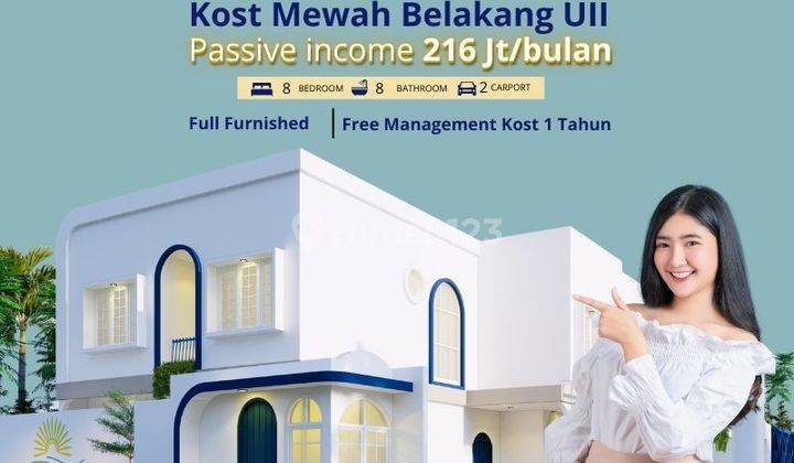 Kost Strategis Dekat Uii Passive Income Hingga 216Jt Bulan 1