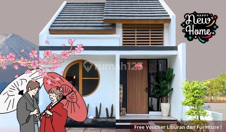 Rumah Nuansa Jepang Tanya 300Jutaan Ful Furnished  1