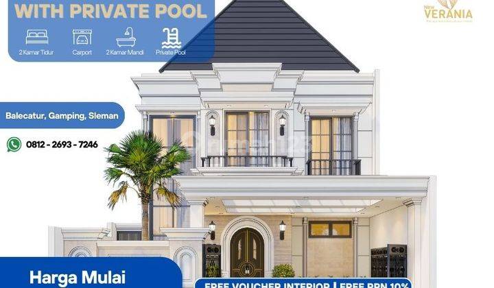 Super Mewah Dan Strategis Rumah Di Gamping 2,5M  1