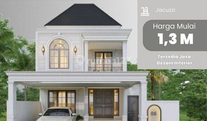 Rumah Keren Jogja Timur Start 1,3M Tersedia Jasa Interior  1