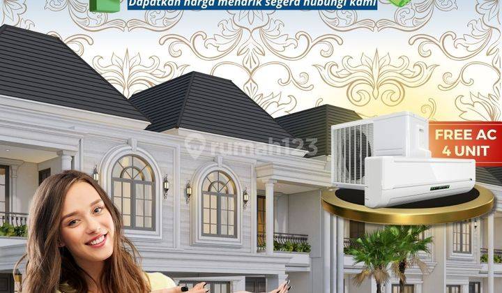 Rumah Keren Jogja Timur Dekat Ke Ambarrukmo Bonus 4 Unit Ac 1