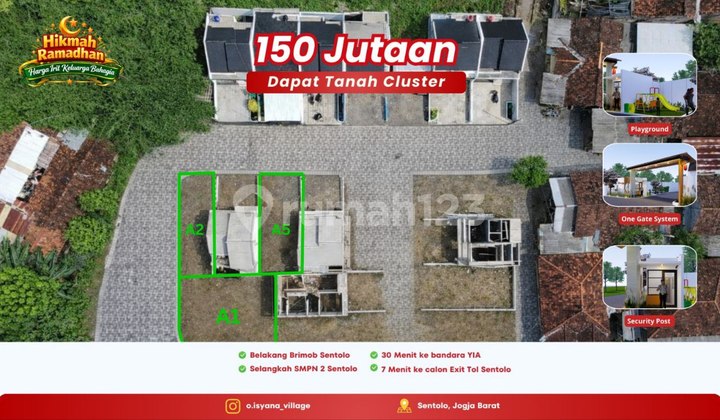 Promo Tanah Sentolo Dekat Jogja, Cocok untuk Rumah atau Investasi