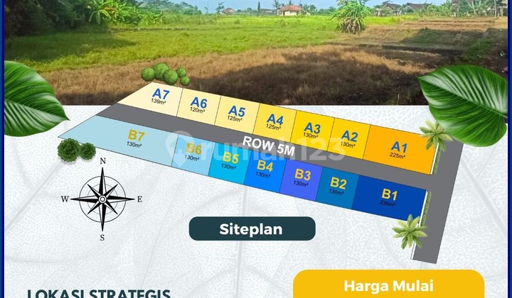 Dijual Tanah Murah di Godean Lokasi Strategis & Harga Miring