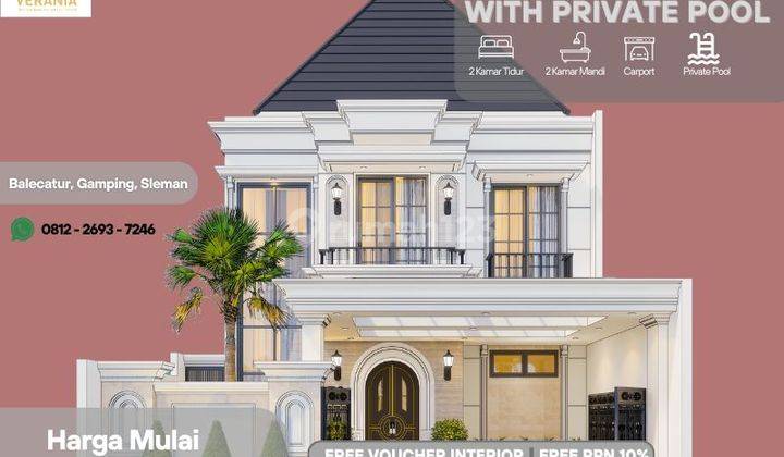 Rumah Mewah Hanya 2M Dekat Ciputra Waterpark 1