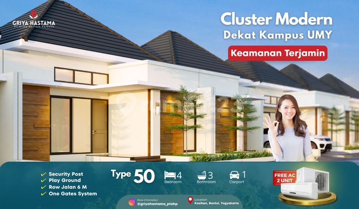 Rumah Dijual Jogja Dekat Kampus UMY Cocok untuk Investasi Kasihan bantul