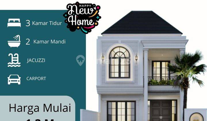 Rumah Kekinian Jogja American Style Mulai 1,3M  1