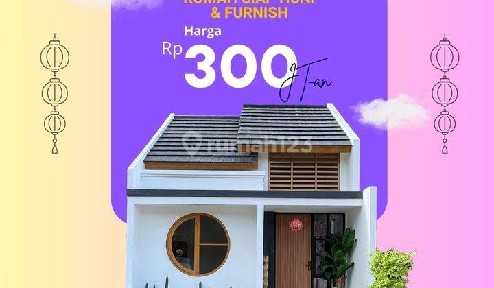 Rumah Murah Jogja Barat Ala Jepang One Gate System Full Furnished 1