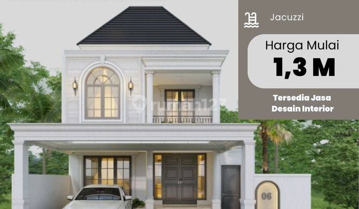 Rumah Mewah Dekat Bandara Harga Mulai 1,3 M Dengan Jacuzzi 1