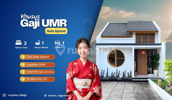 Rumah Minimalis Jepang Dekat Tol & Bandara YIA 1