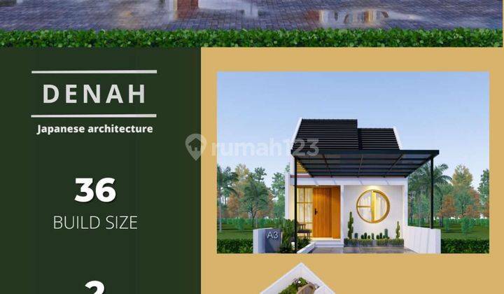 Rumah Murah di Jogja Ala Jepang Area Exit Tol Sentolo One Gate System 2