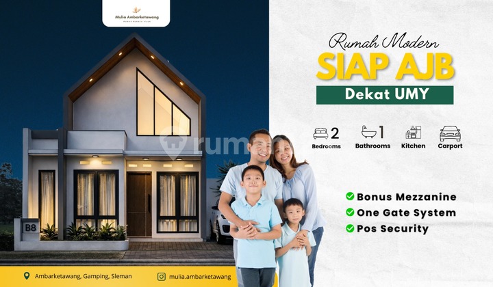 New Aman Sleman Cluster House