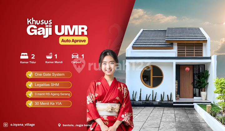Dijual Hunian Modern di Sentolo, Lokasi Dekat Sekolah  1