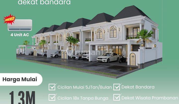 Dijual Rumah Mewah Kawasan Bisnis Prambanan Hanya 1,3M 1