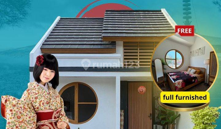 Rumah Siap Huni Murah Jogja Ada Taman Bermain Nuansa Jepang 20 Menit Ke Kota 1