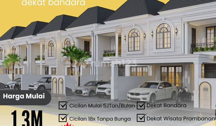 Promo Hunian Mewah Hanya 1,3M Gratis Ac Lokasi Dekat Adisucipto 1