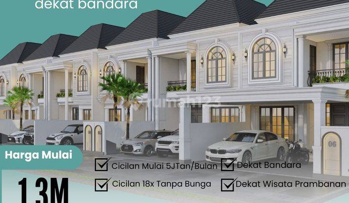 Rumah Mewah 2 Lantai Ada Jacuzzi Wilayah Adisucipto 1