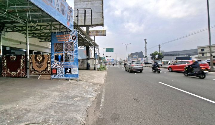 Ruko Hadap Jalan Raya Serpong Lokasi Strategis - Cocok Untuk Usaha + Tanah Luas Untuk Usaha Kontrakan