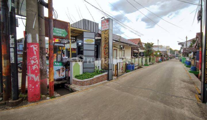 Rumah dan Kios  Murah Cocok buat kos2an Dekat MC Donald's di Tegar Beriman Cibinong 2