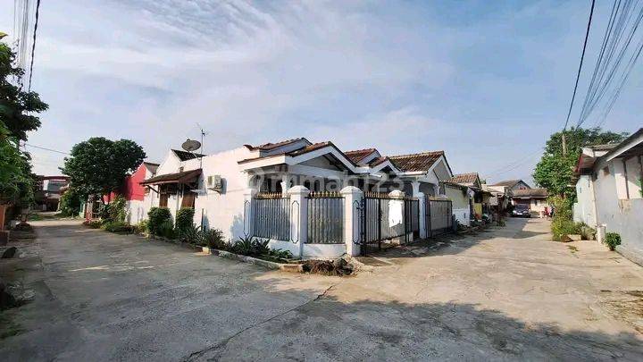 tampak depan di jual rumah murah di