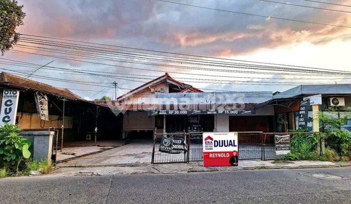 Rumah Strategis Di Pinggir Jalan Raya Ciomas Cocok Buat Usaha