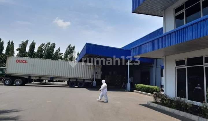 Pabrik Siap Pakai 3.5Hektar Akses Cont 40feet Harapan Indah Bekasi