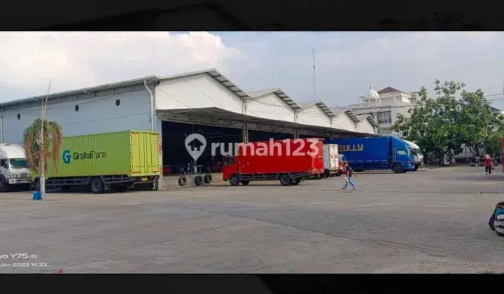 Gudang Angke Bagus SHM Luas 4.000m Muat Container Parkir Luas 1