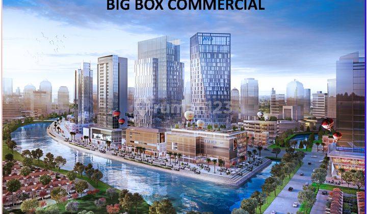 Kavling Komersial Big Box Pik2 Luas 1.200M Harga Termurah 1