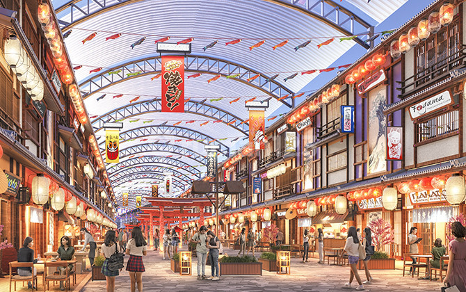 Ruko Euro Asia Osaka PIK2 Fasad Tematik 8 Negara Pantai Indah Kapuk Ruko Euro Asia Osaka PIK2 Fasad Tematik 8 Negara Pantai Indah Kapuk