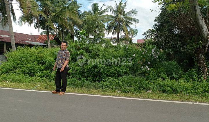 Dijual Tanah Luas Produktif Pinggir Jalan 1