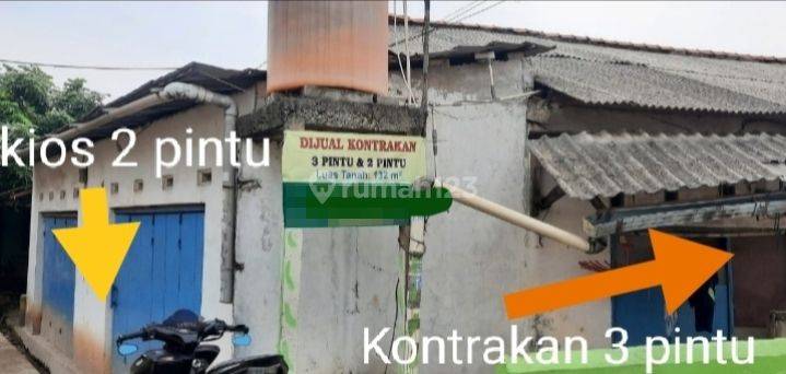 Dijual Rumah Kontrakan Tiga Pintu di Wanasari Cibitung Bekasi 2